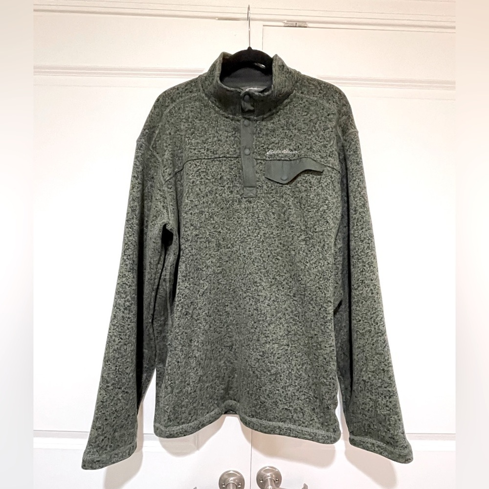 Eddie Bauer like new pull over sweatshirt tall extra large
